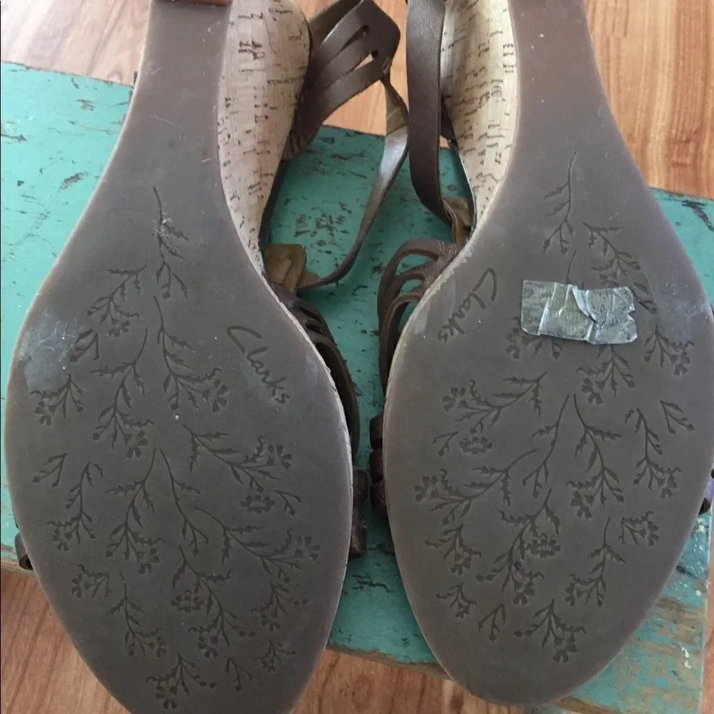 CLARKS Wedge Sandals